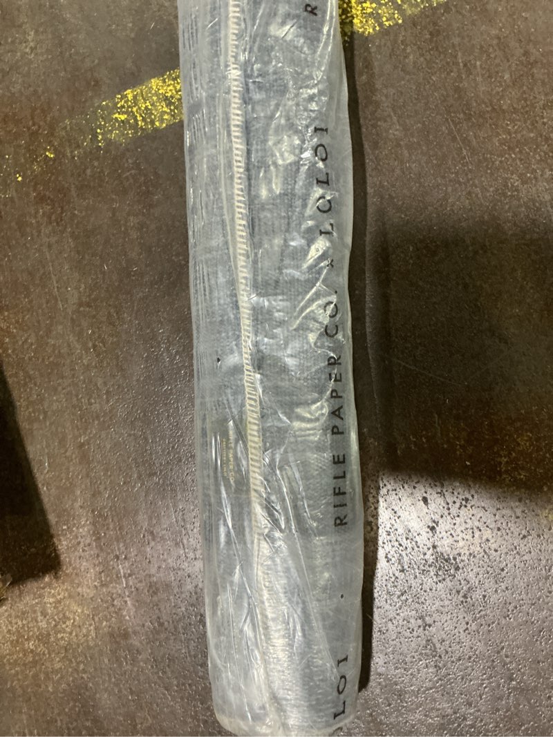Condition photo showing Good Condition for loloi rifle paper co. rosa collection rsa-01 ivory 7'-6" x 9'-6" area rug ivory 7'6" x 9'6" (rectangular)