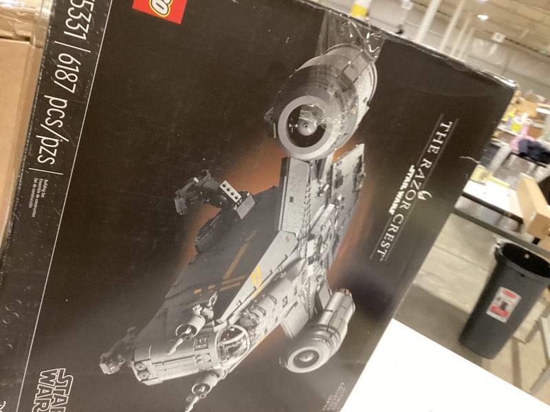 Condition photo showing New/Like New for LEGO Star Wars The Razor Crest UCS Set, Ultimate Collectors Series Starship Model Kit for Adults, Large Iconic The Mandalorian Memorabilia Collectable, 75331