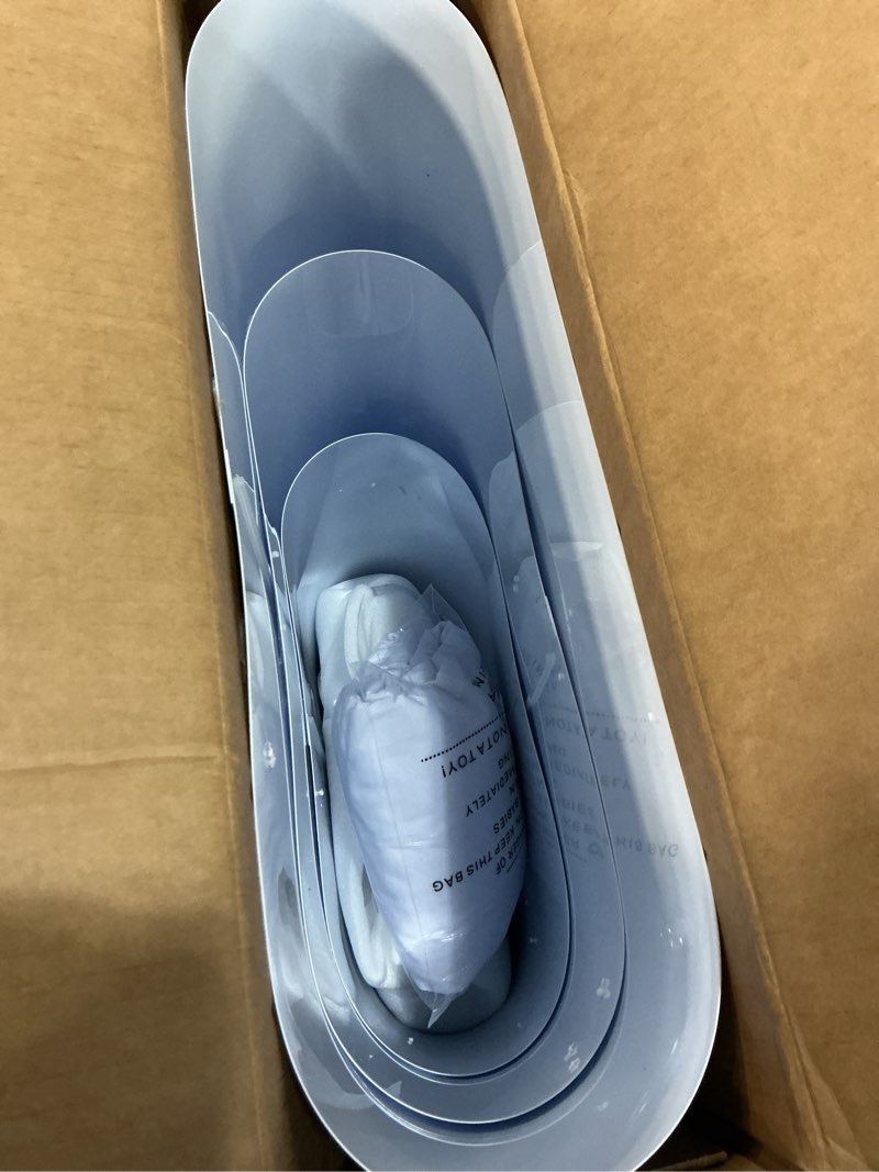 Condition photo showing Good Condition for 3Pcs Cylinder Stands for Party Round Pedestal Stand with Spandex Covers & Weighted Base - for Birthday Wedding Party Outdoor Indoor Decor (White)