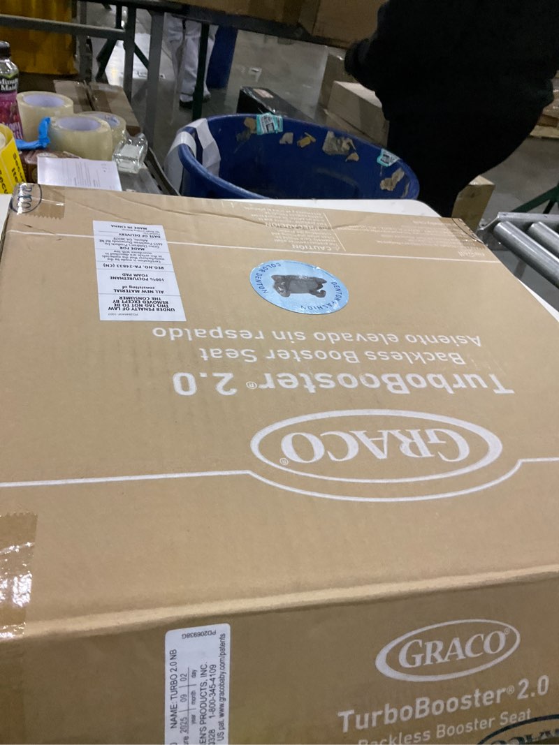 Condition photo showing As Is for Graco TurboBooster 2.0 Backless Booster Car Seat, Denton