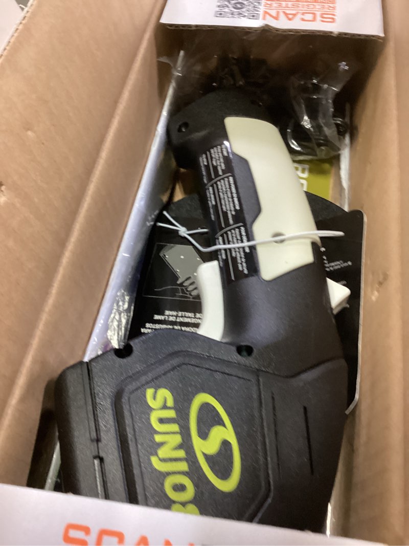 Condition photo showing Good Condition for sun joe hj604c 7.2-volt cordless grass shears and trimmer, charger and battery included black trimmer