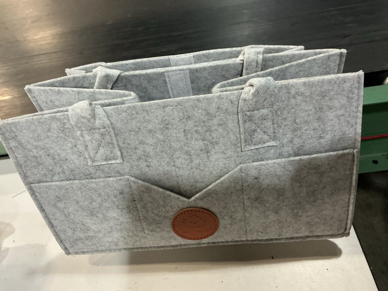 Condition photo showing As Is for keababies baby diaper caddy organizer, gray