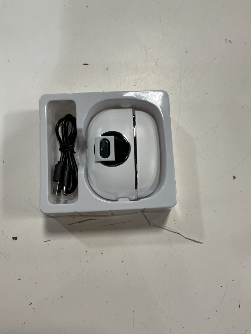 Condition photo showing As Is for 2026 3-in-1 electric nail clippers for seniors with adjustable dual-slot, 3-speed trimming & sanding electric toenail clippers for seniors, adults & kids, debris collection, night lighting, white 1pcs 1 pcs