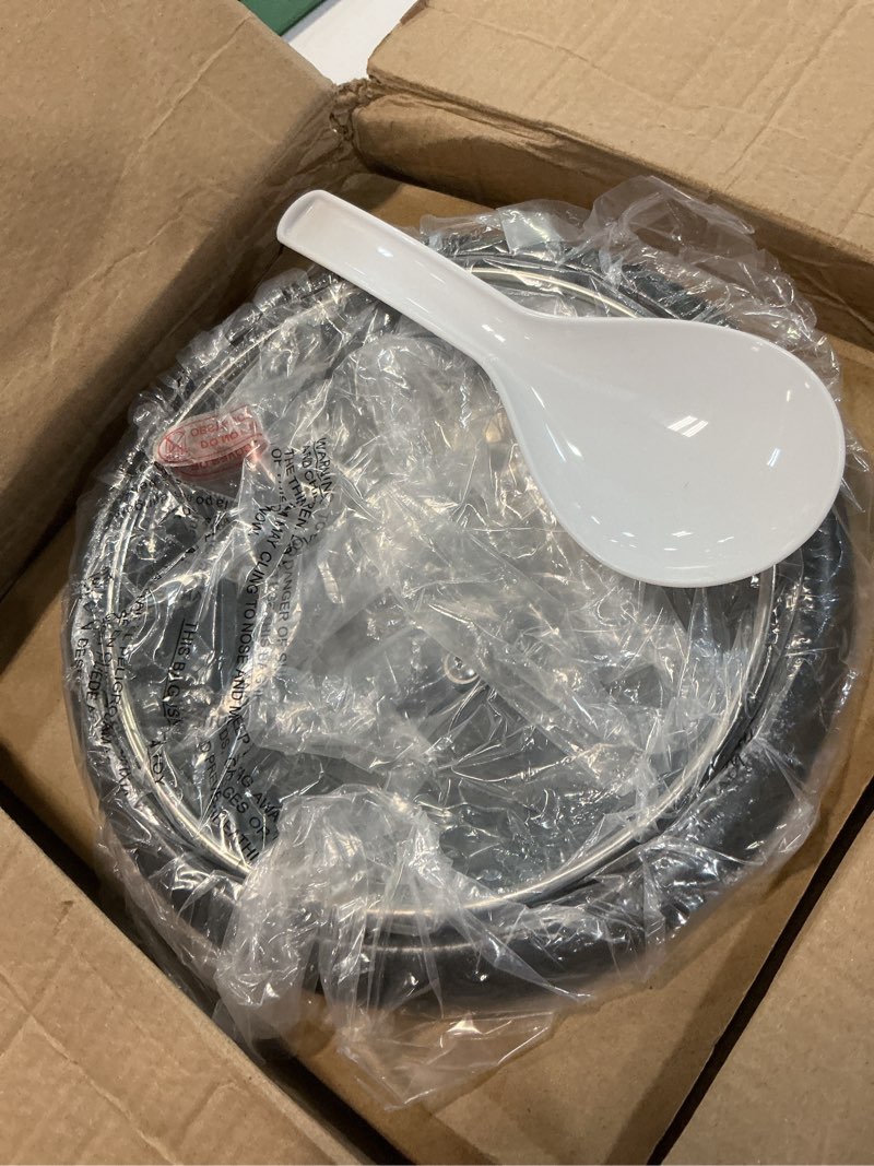 Condition photo showing Good Condition for aroma housewares 6-cup (cooked) (3-cup uncooked) pot-style rice cooker (arc-743g) , white