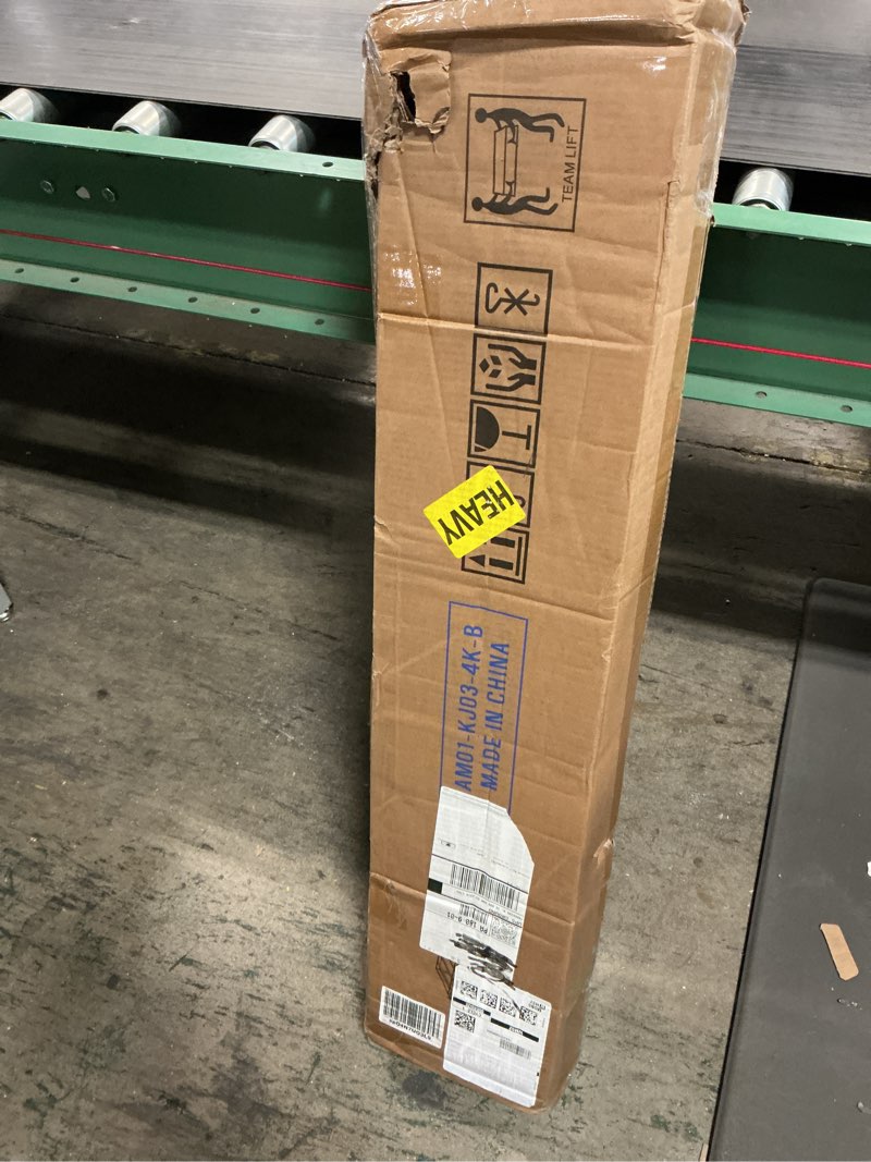 Condition photo showing New/Like New for 4 Inch King Size Bed Frame with Metal Gaskets, Anti-Slip Mattress Stopper, Platform Bed Frame No Box Spring Needed, Heavy Duty Steel Slat Support, Easy Assembly, Black King 4 Inch