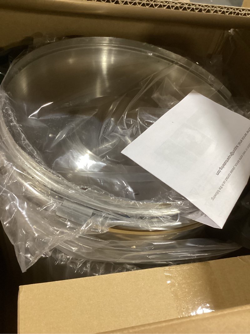 Condition photo showing Good Condition for Commercial Coffee Urn 100 Cup/15L Coffee Dispenser with Upgraded Percolator, Double Wall 304 Stainless Steel Hot Water Urn Beverage Dispenser with Keep Warm Mode Large Coffee Maker for Catering Party 100 Cup / Double Wall