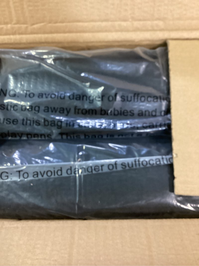 Condition photo showing New/Like New for DEKEMASTER Stadium Seats with Back Support, Exclusive Sofa Style Design 25inch Wide Bleacher Chairs with Extra Thick Back and Cushion, 6 Reclining Positions for Sport Events Camping Extra Wide - 25\" Black 2pcs similar 