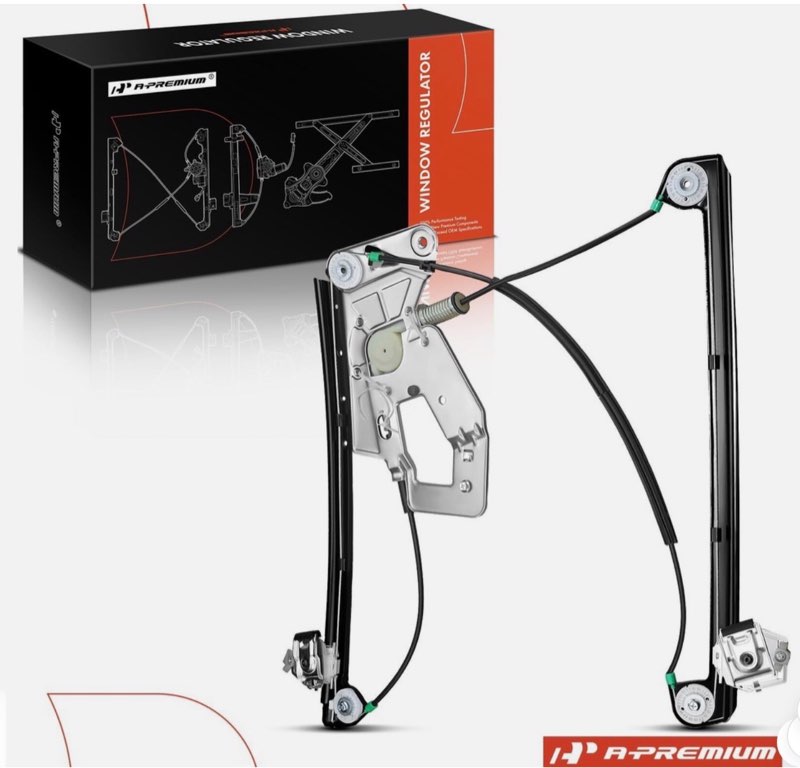  A-Premium Power Window Regulator Front Right Side for BMW 525i 528i 530i 540i