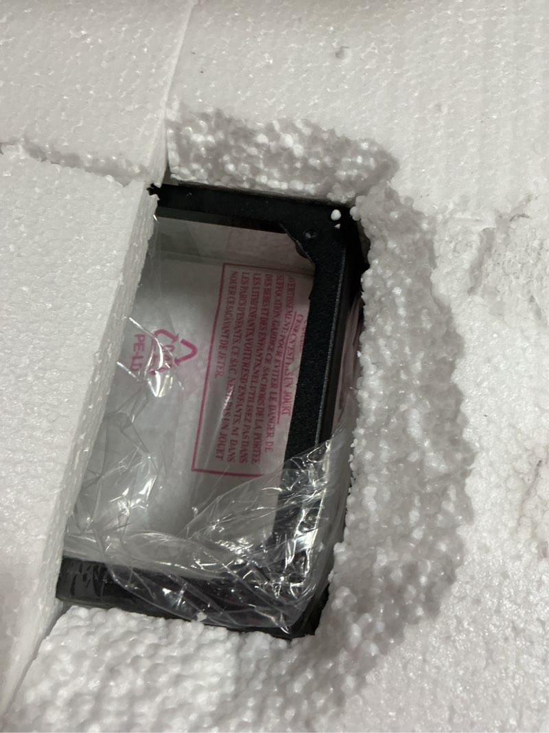 Condition photo showing Good Condition for outdoor wall light fixtures, waterproof exterior wall lanterns with glass, outside wall sconces, front porch lights for house garage doorway patio 7h1b-m-2pk bk black -medium 2 pack medium