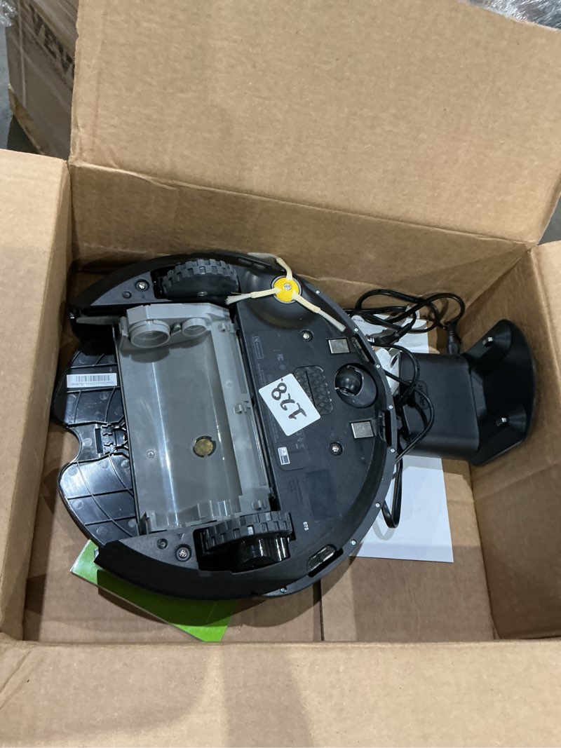 Condition photo showing As Is for missing parts***irobot roomba vac robot vacuum (q0120) - easy to use, power-lifting suction, multi-surface cleaning, smart navigation cleans in neat rows, self-charging, alexa, 675 roomba 675