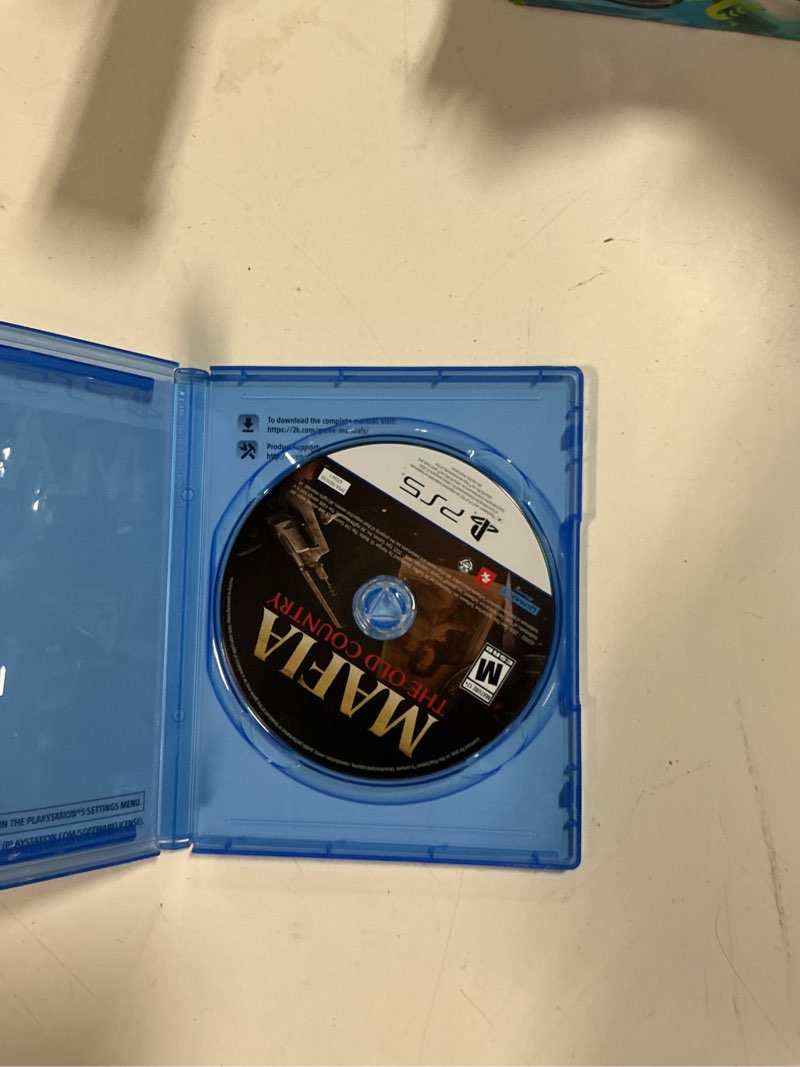 Condition photo showing As Is for take 2 interactive mafia: the old country for playstation 5 - multi - 0