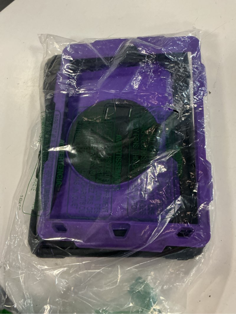 Condition photo showing As Is for seymac stock case for ipad a16 11-inch case 2025/ for ipad 11th/ 10th generation 10.9'' 2022, protective with screen protector, pen holder, rotate stand, loop nylon hand strap, shoulder strap, purple purple case for ipad a16 11''/ 10th generation 10.9