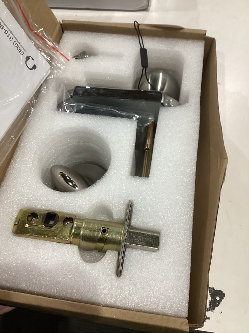 Condition photo showing Good Condition for Keyless Entry Door Lock Deadbolt Keypad Mechanical Stainless Steel (Pass Code or Key) 100% Mechanical, No Electronic silvery2