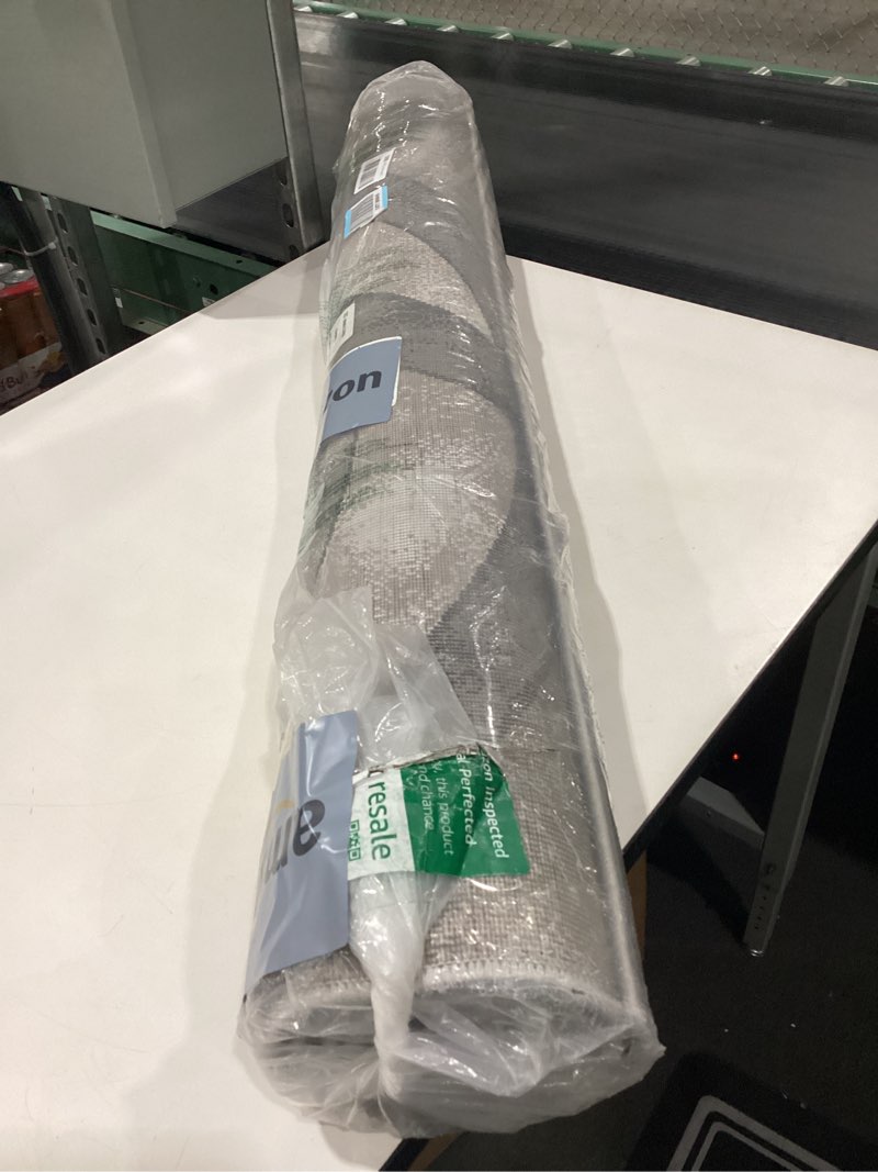 Condition photo showing Good Condition for GLORY RUGS Area Rug Modern 4x6 Grey Black Circles Geometry Soft Hand Carved Contemporary Floor Carpet Fluffy Texture for Indoor Living Dining Room and Bedroom Area Grey Black 4' x 6' (Rectangular)