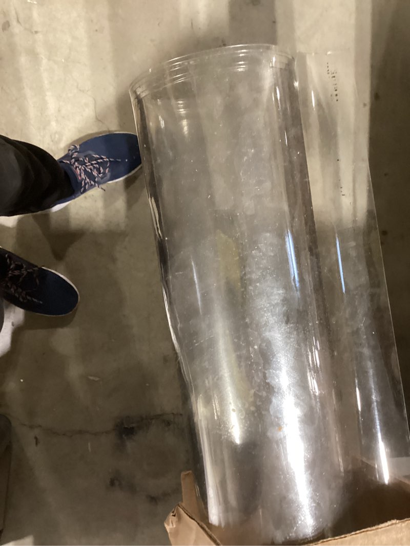 Condition photo showing Good Condition for ETECHMART Clear Plastic Table Cover Protector Rectangle 40 x 60'', Thick Waterproof Transparent Table Protector for Dining Table, Non-Slip Heat Resistant Clear Desk Mat for Kitchen Office Desktop 1.5mm Clear 40 x 60 Inches