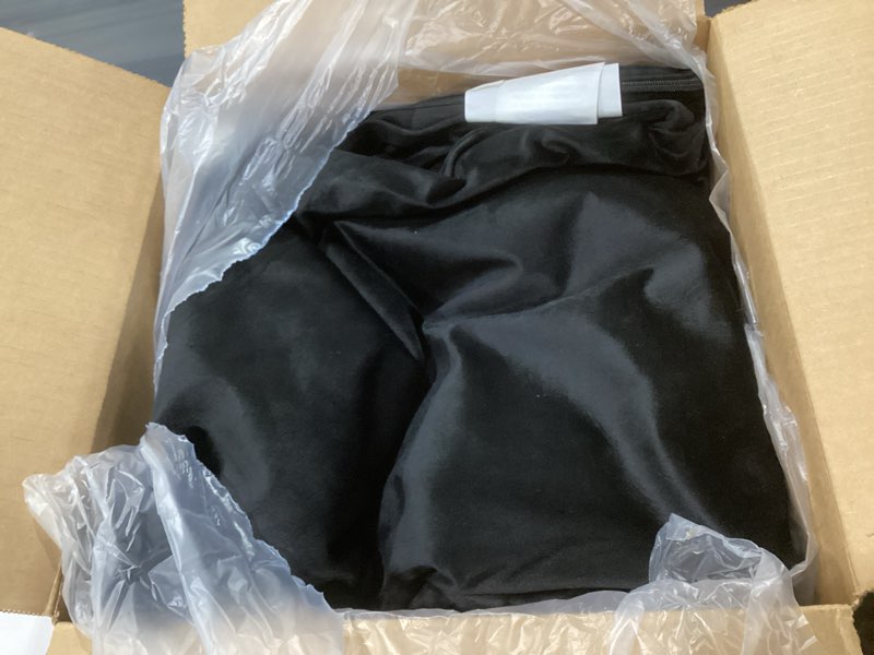 Condition photo showing Good Condition for chill sack bean bag chair cover, 5-feet, microsuede - charcoal 5-feet microsuede - charcoal - cover only