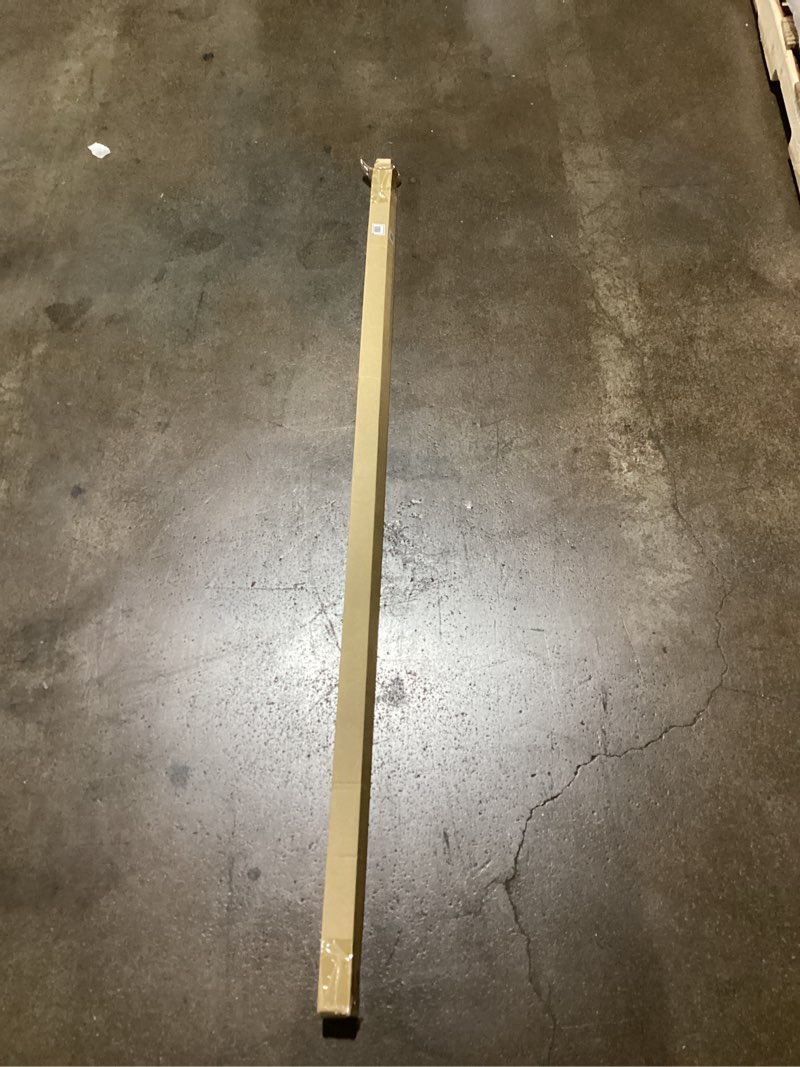 Condition photo showing Good Condition for Zenna Home Tension Shower Curtain Rod, No Drill Adjustable Tension Curtain Rod for Bathroom, Rustproof, Easy Install Expandable Shower Curtain Rods, 66 to 110 Inches, Bronze Bronze 66" - 110"