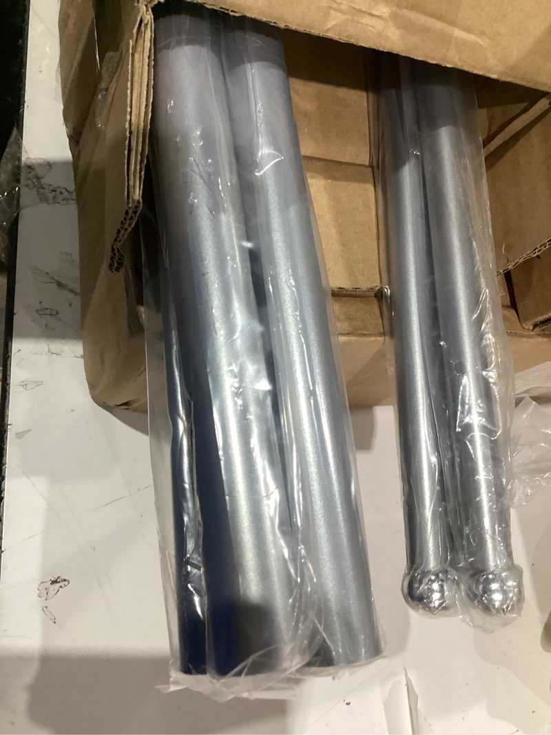 Condition photo showing Good Condition for Household Essentials Hinge-It Clutterbuster Steel Valet Family Towel Bar, Silver