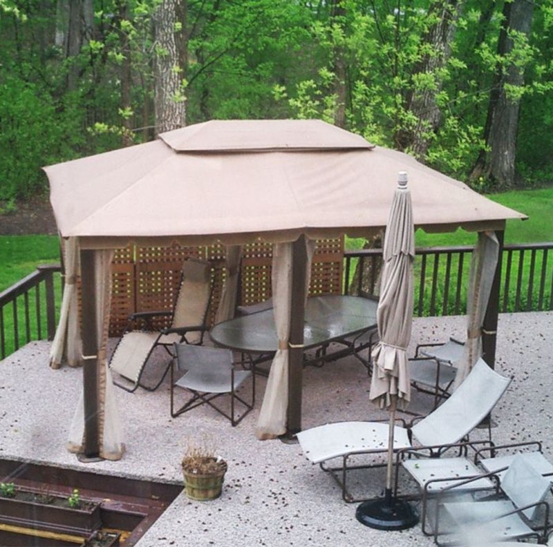Incomplete box 1 only)10 x 13 Gazebo Replacement Canop