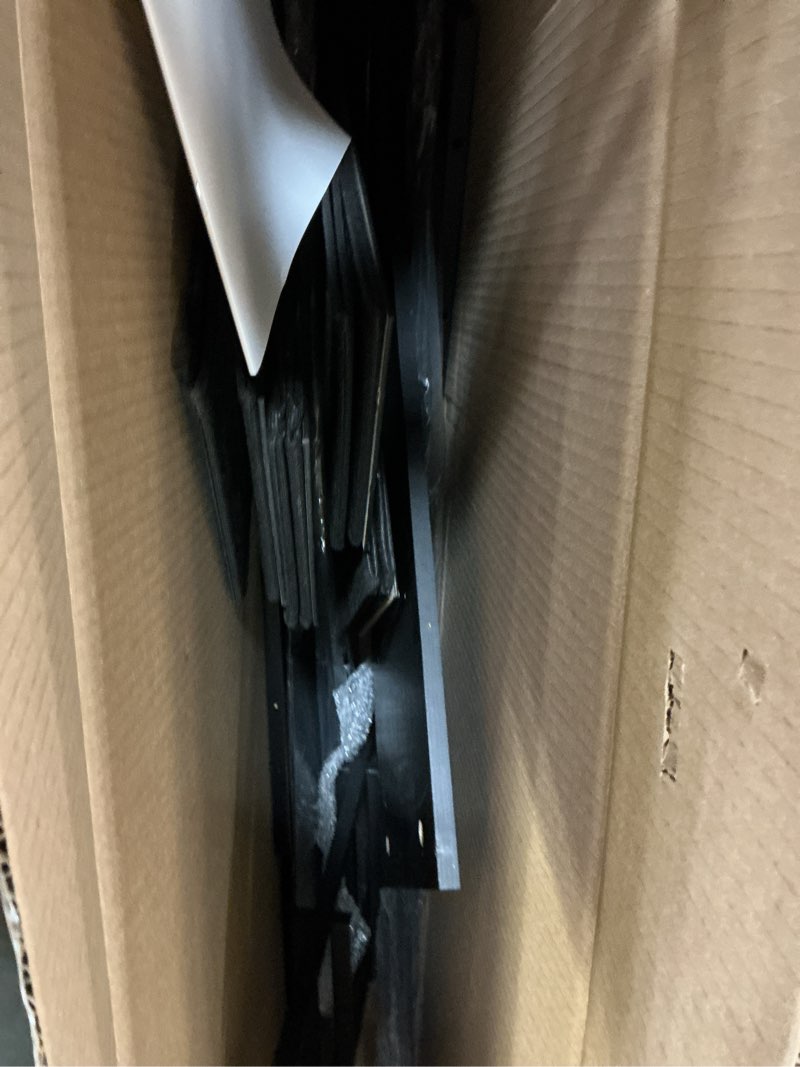 Condition photo showing As Is for Tinge lira 6 drawers 24306L  black 