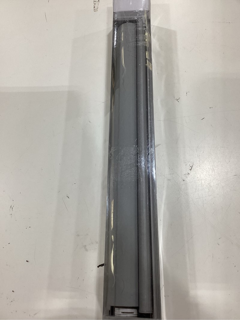 Condition photo showing Good Condition for shademoon blackout cordless roller window shades,grey,18" w x 72" h | free-stop system with valance, pull down room darkening, thermal uv block fabric, indoor window blinds for home & office grey 18"w x 72"h