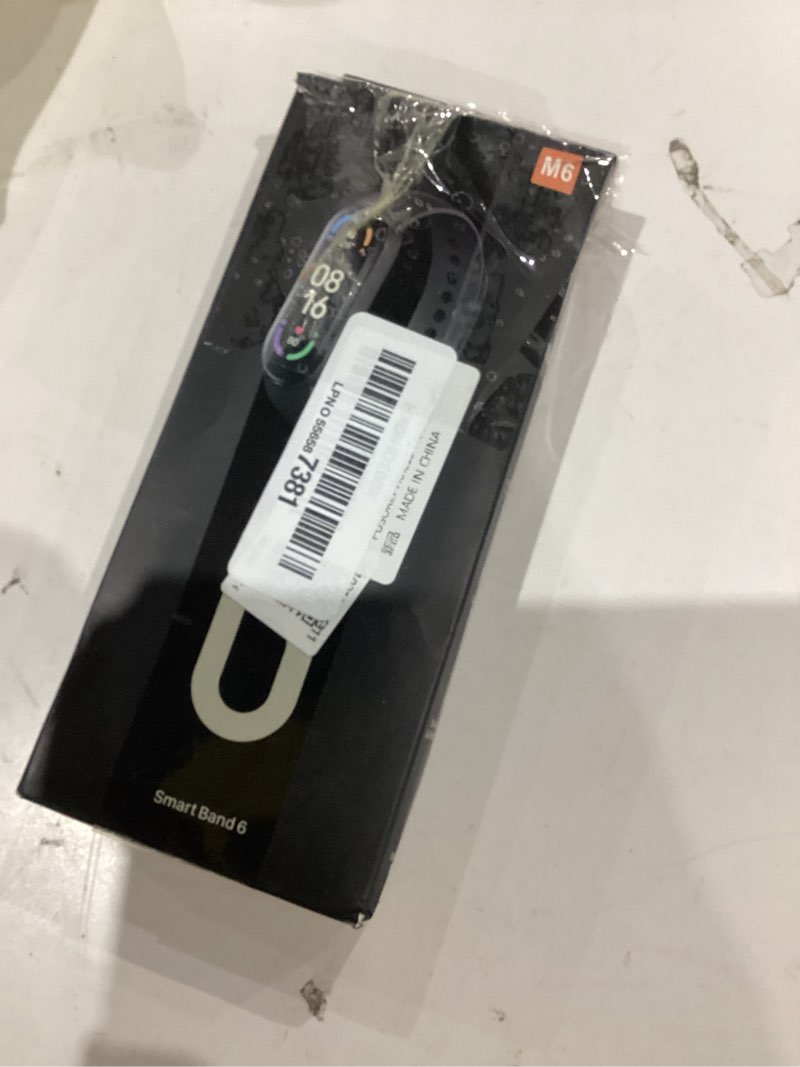 Condition photo showing As Is for xiaomi mi smart band 6 amoled touch screen 1.56