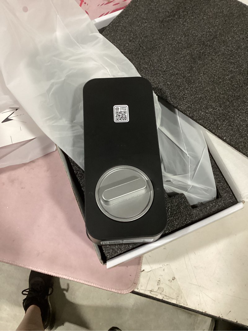 Condition photo showing Good Condition for thorbolt x1 apple home key lock, ios only smart keyless entry homekit door lock with fingerprint, keypad deadbolt lock works with homekit over thread (border router required), ip65 weatherproof, black x1 black