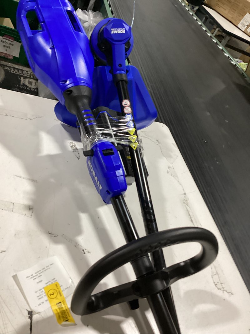 kobalt 80-volt cordless battery string trimmer