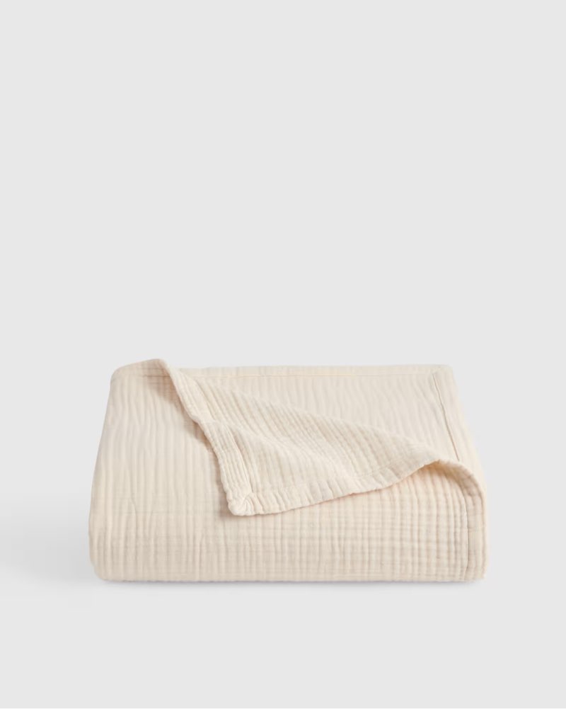 organic airy gauze blanket