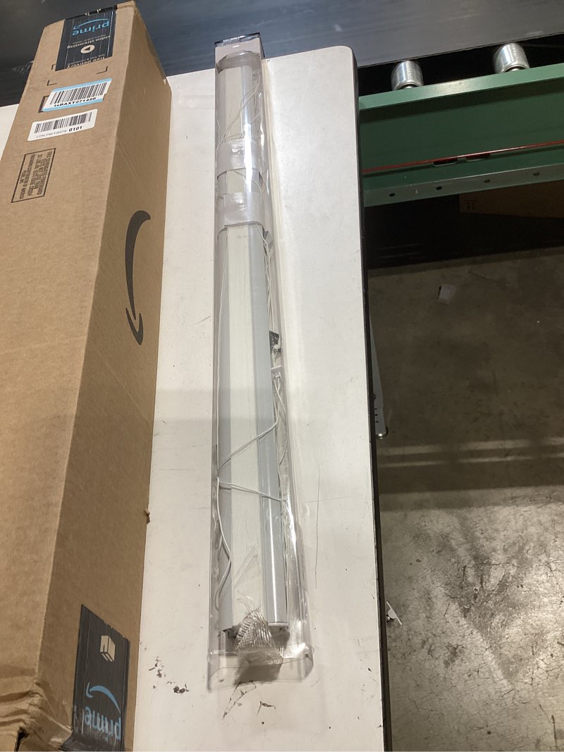 Condition photo showing Good Condition for tensioned top down bottom up cellular shades for indoor windows & door & roof window?privacy top down bottom up cellular shades for indoor windows?insulated skylight blinds?denoised skylight blinds 01- light filtering- snow white 31"w x 36"h (ready to ship)