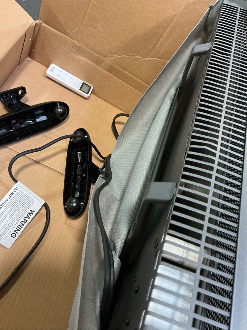 Condition photo showing Good Condition for Ballu Mica Infrared Panel Space Heater for Large Room,Smart Quiet Heater with Programmable Thermostat,WiFi App Control,Inverter Energy Efficient for Indoor Use,Compatible with Alexa,Black