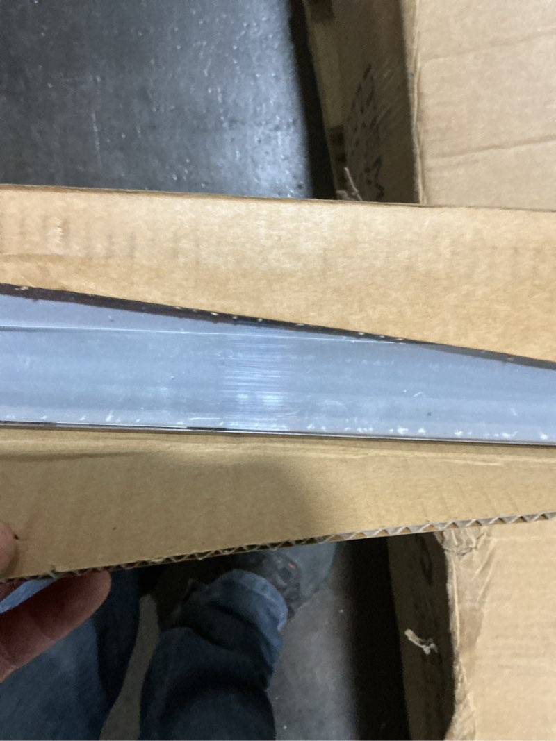 Condition photo showing Good Condition for AOSKY Blackout Roller Shades Cordless Blinds for Windows, Free-Stop Shades with Valance, Thermal Insulated Fabric, UV Protection, Natural Woven Blinds for Home and Office (70" W x 72" H, Black) Black 70"W x 72"H