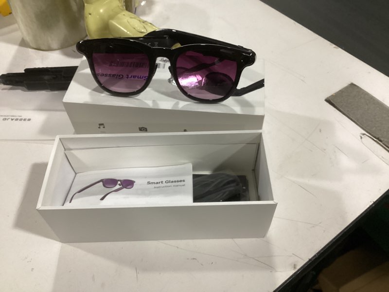 Condition photo showing Good Condition for ai smart glasses with 4k camera, 8mpw anti-shake bluetooth glasses, 1080p video recording dual mic noise reduction, real time translation&simultaneous interpretation (ai glasses with camera)
