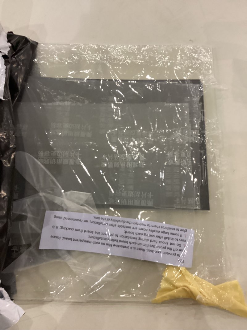 Condition photo showing New/Like New for MECCANIXITY Acrylic Display Case Plastic Box Cube Storage Box Clear Small Assemble Dustproof Showcase 16.1x8.3x16 Inch for Collectibles Items