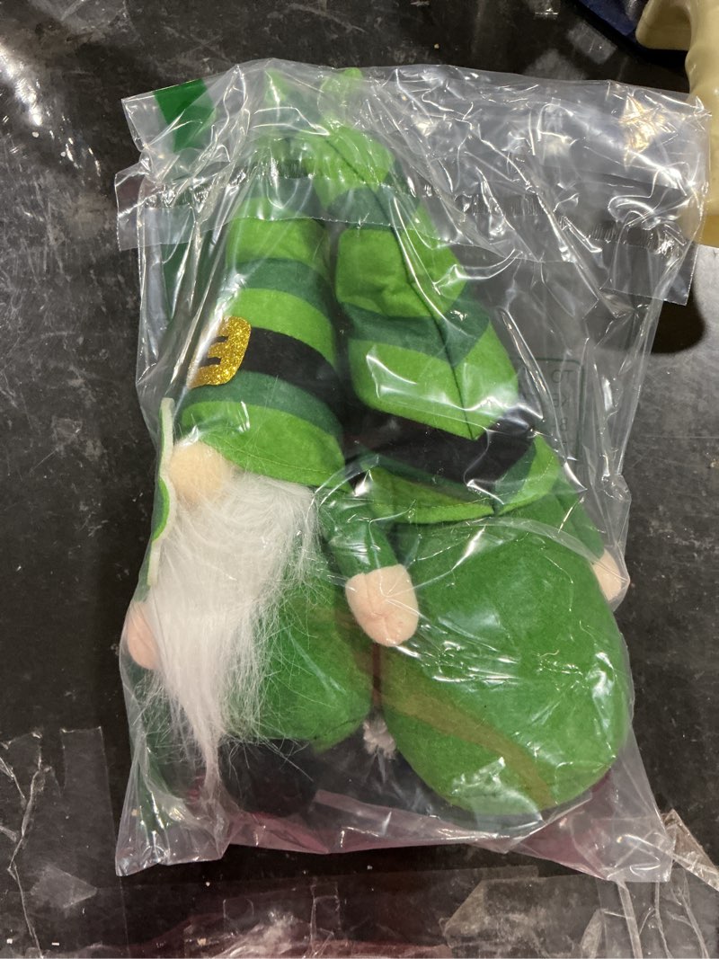 Condition photo showing Good Condition for st patricks day decorations - st patricks day decor - leprechaun doll, st patricks day gnomes decorations for home - st. patricks day table centerpiece - irish gifts st patricks day gnomes-2