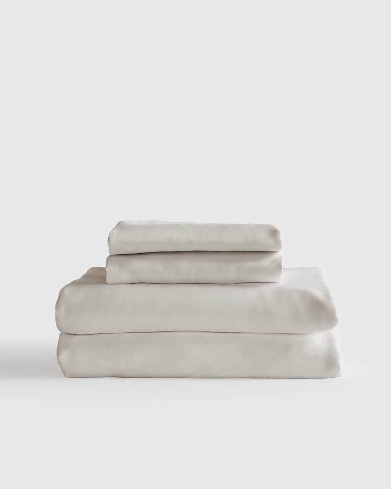 quince bamboo sheet set king 