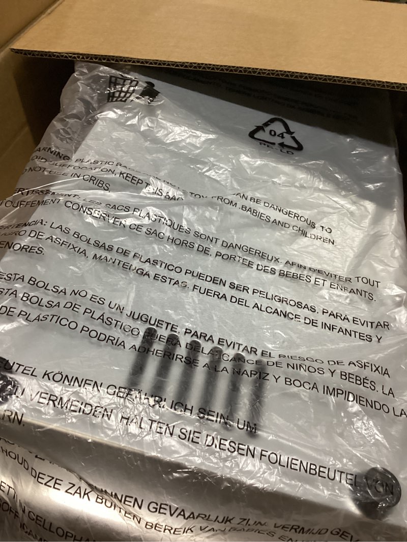 Condition photo showing As Is for Electric Chafing Dish, 3 x 3QT Size Electric Chafing Dish Buffet Set with Rotary Knob Adjustable Temp, 700W Electric Buffet Servers and Warmers with Roll Top for Catering 1/3 Size Knob Temperature Adjustment