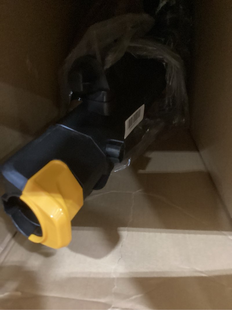 Condition photo showing As Is for EUREKA PowerSpeed Lightweight Powerful Upright Vacuum Cleaner for Carpet and Hard Floor, Pet Turbo, Black,Yellow Yellow NEU181D with Pet Tool