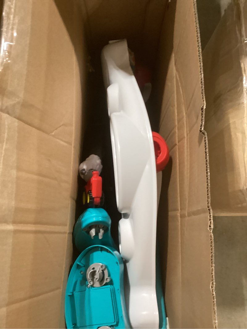 Condition photo showing Good Condition for Baby Einstein Farm Explorers Jump & Learn Barnyard 2-in-1 Baby Jumper Activity Center with Interactive Toys, Music, Lights, & Sounds, Ages 6-12 Months