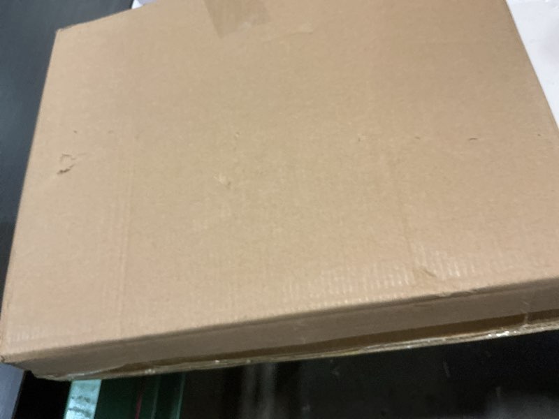 Condition photo showing New/Like New for miniature storage case for collectibles miniatures, wooden display cases with 6 trays, miniature display case miniatures transport case (walnut brown)