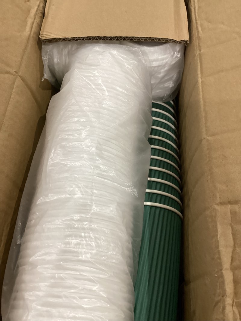 Condition photo showing Good Condition for whaline 100pcs sage green disposable coffee cups with lids gradient green paper cups corrugated ripple wall insulated hot cups for home office party supplies sage green 16oz
