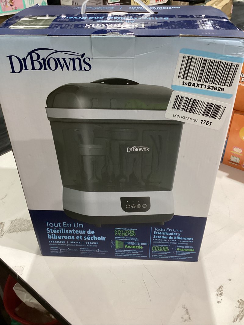 Condition photo showing Good Condition for Dr. Brown's All-in-One Sterilizer and Dryer for Baby Bottles, Parts and Other Newborn Essentials