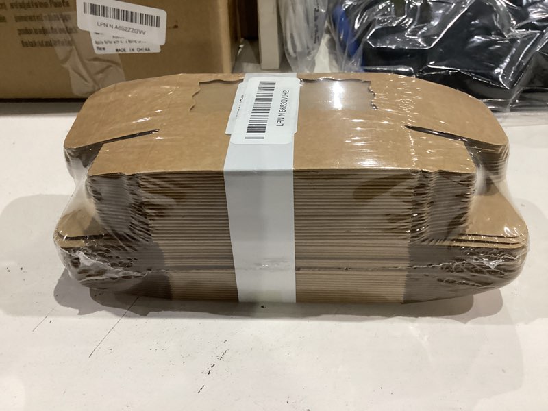 Condition photo showing New/Like New for 50PCS 4.17 x 2.16 x 1.37 Inches Macaron Boxes for 2, Macaron Container, Macaron Packaging for Wedding, Party, Small Bakery Boxes for Mini Pastry 50 Brown