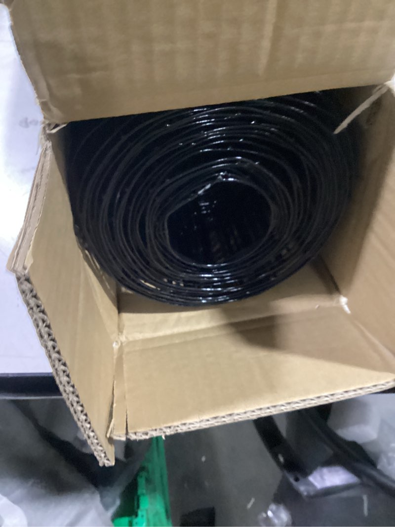 Condition photo showing Good Condition for black pvc coated welded wire fence 24 inch x 25 foot, 2 inch x 3 inch 16ga, garden border fencing roll vinyl coating metal wire mesh for yard vegetable plant protection poultry netting 2''x3'' 16ga 24''x25' black