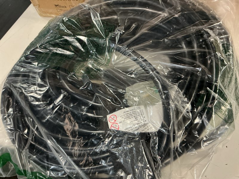 Condition photo showing Good Condition for 100ft outdoor/indoor extension cord with lighted 10/3 gauge ultra 3 prong heavy duty sjtw, waterproof, flexible cold-resistant,15a 125v 1875w, black black 100ft