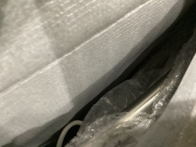 Condition photo showing As Is for Heated Towel Racks for Bathroom, Wall Mounted Electric Towel Warmer Racks with Timer & Temperature Control, Stainless Steel Towel Heater for Bathroom, Brushed (Round-Brushed Silver, 4 Bars) Round-brushed Silver 4 Bars