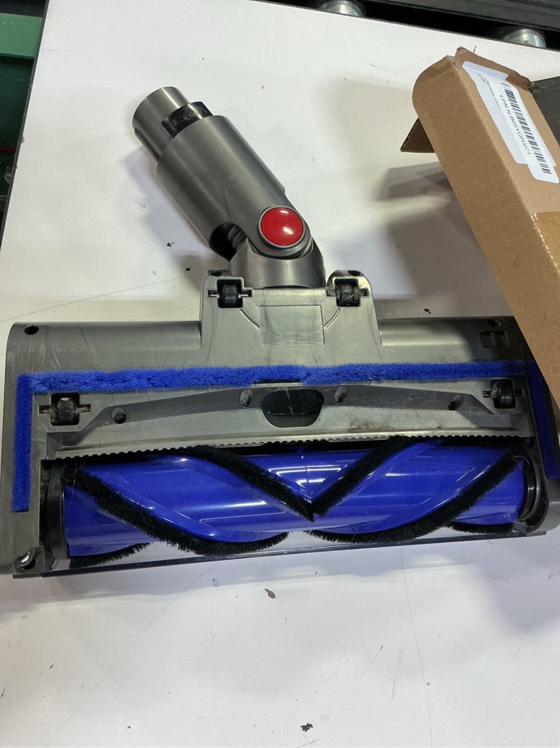 Condition photo showing As Is for upgraded 2 brushes vacuum head replacement for dyson v7/v8/v10/v11/v15/sv10/sv11/sv12/sv14/sv15/sv22((not for slim) | anti-tangle motorhead with led light | quick-release cordless vacuum cleaner head