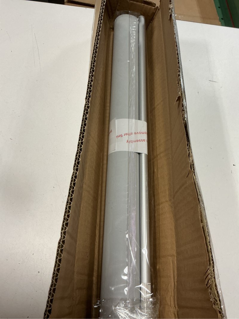 Condition photo showing New/Like New for similar no drill no tools 100% blackout roller shade | uv protection | easy-care fabric | roller blind for windows & doors | pull down window shade - grey (20\" w x 75\" h) no drill-grey 20\"w x 75\"h