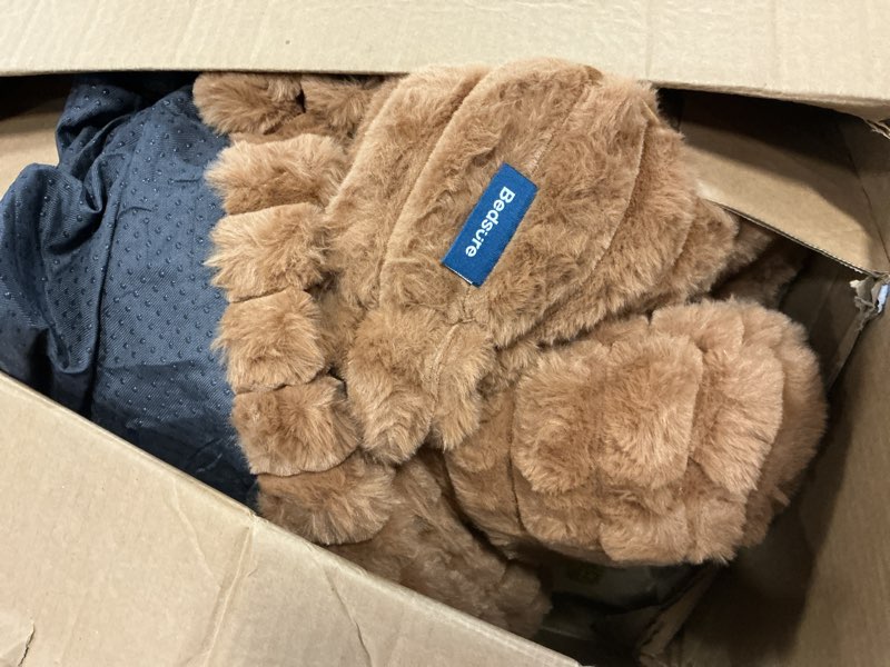 Condition photo showing Good Condition for Bedsure Orthopedic Dog Beds for Extra Large Dogs, Waterproof Memory Foam XL Pet Bed with Sides, Non-Slip and Egg-Crate Foam Big Dog Couch Sofa with Washable Removable Corduroy Cover, Brown 42.0"L x 30.0"W x 7"Th Camel Brown