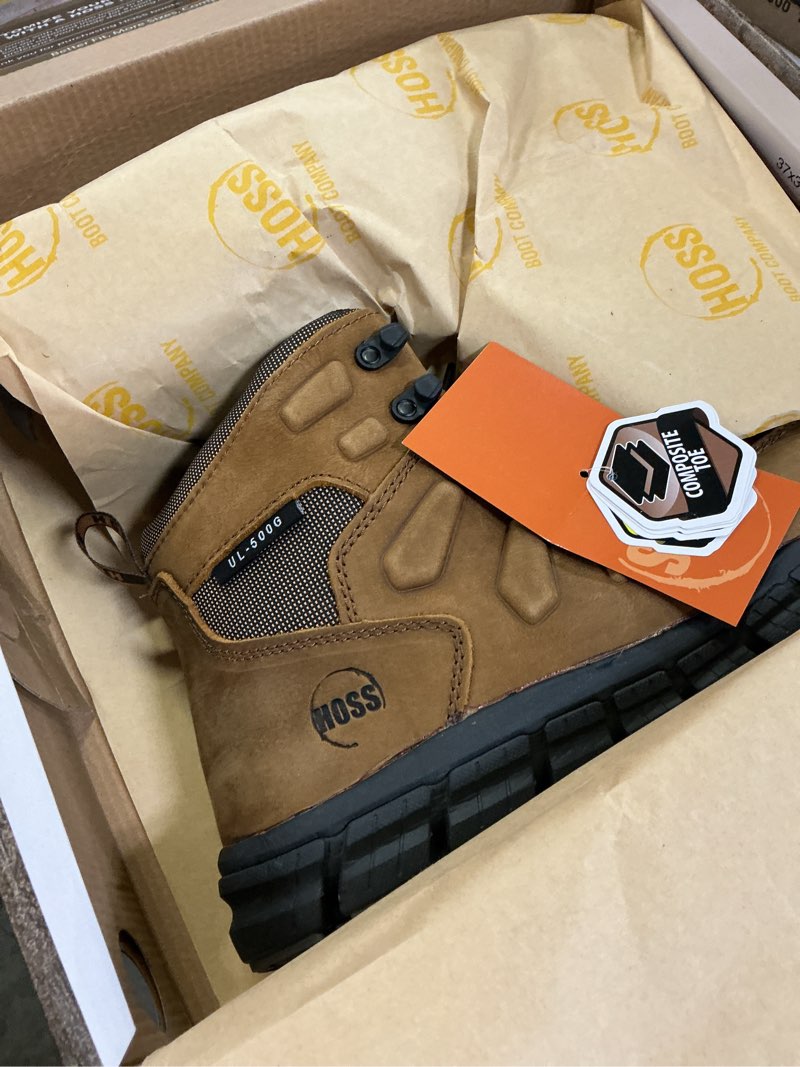 Condition photo showing Good Condition for hoss ulta lite tikaboo atlantic leather - big hoss sizes 11.5 brown